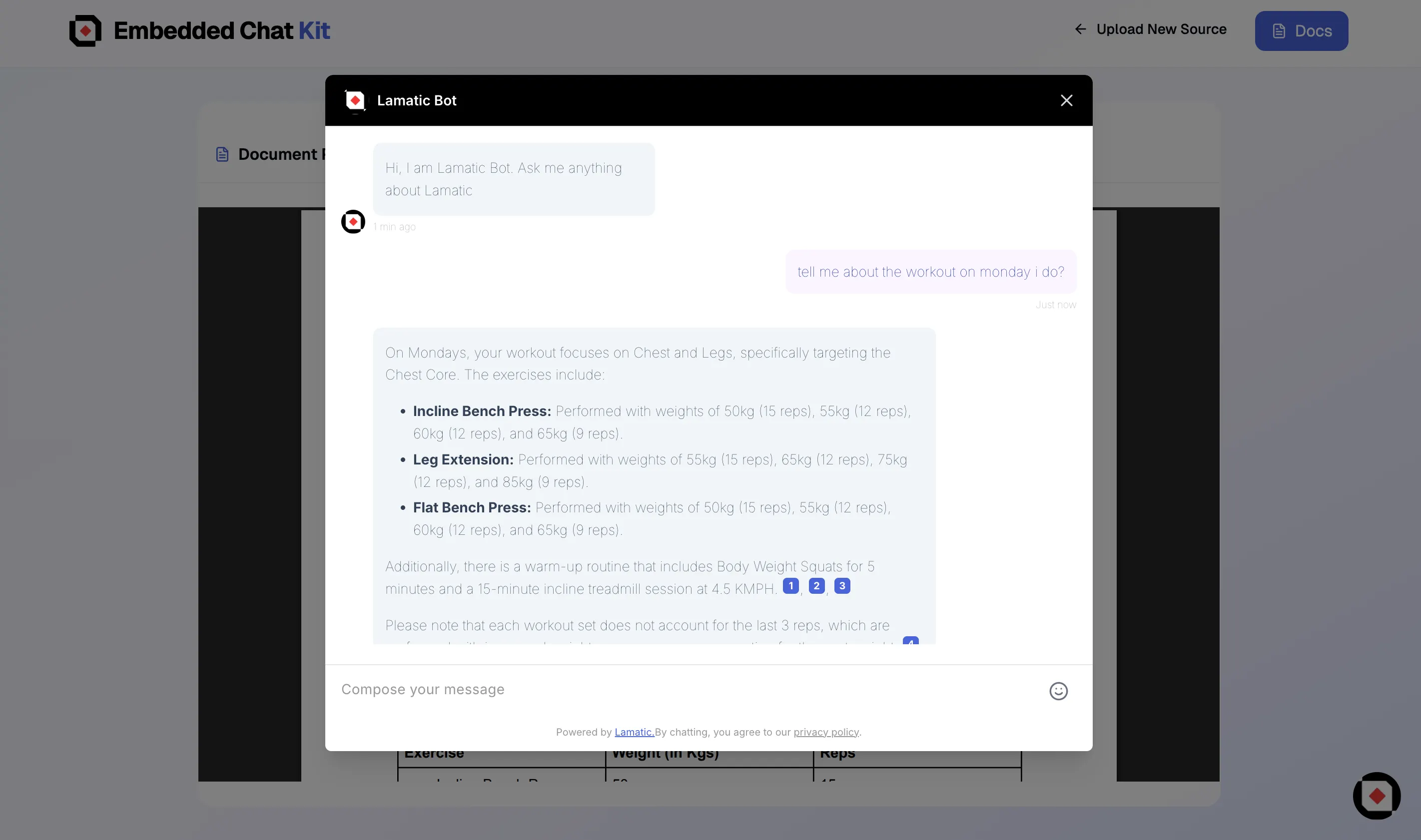 Agent Kit Embedded Chat Screenshots 3